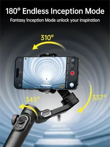 The AOCHUAN Smart XE 3-Axis Phone Gimbal Stabilizer for iPhone | in real use