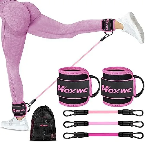Ankle Resistance Bands with Cuffs, Ankle Bands for Working Out, Ankle Resistance Band for Review: Tested and Rated