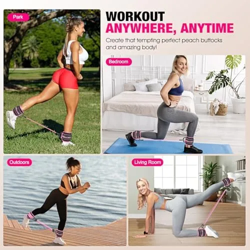 The Ankle Resistance Bands with Cuffs, Ankle Bands for Working Out compared in context