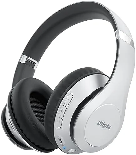 Uliptz Bluetooth Headphones Over Ear, Wireless HiFi Stereo Foldable Headset | 65H Playtime, Bluetooth Review: Tested and Rated