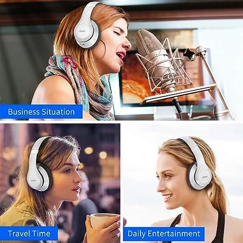 Testing the Uliptz Bluetooth Headphones Over Ear, Wireless HiFi Stereo Foldable Headset over two weeks