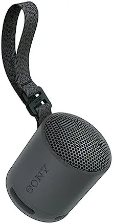 The XB100 speaker charging over USB-C after the beach day