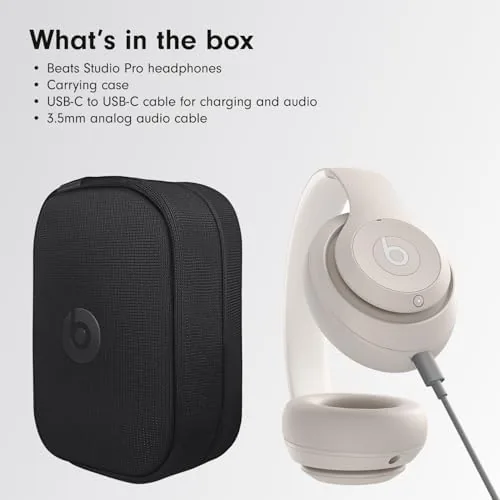 Testing the Beats Studio Pro Premium Wireless Over-Ear Headphones- Up to 40-Hour over two weeks
