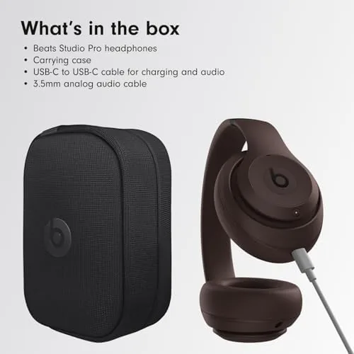 Testing the Beats Studio Pro Premium Wireless Over-Ear Headphones- Up to 40-Hour over two weeks