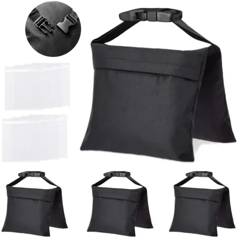 The 2 Packs Sandbags, Heavy Duty Sand Bags with 4 PE compared in context