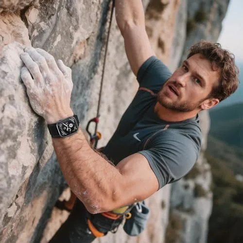 Testing the SUNFWR Rugged Nylon Band Compatible with Apple Watch for Men,Sport over two weeks