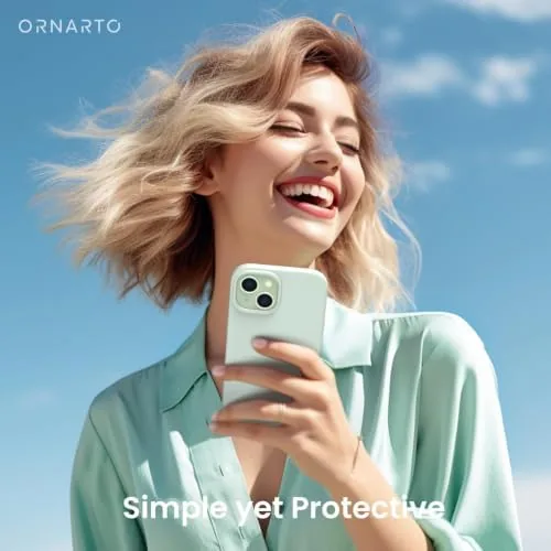 The ORNARTO Compatible with iPhone 15 Case 6.1, Slim Liquid Silicone compared in context