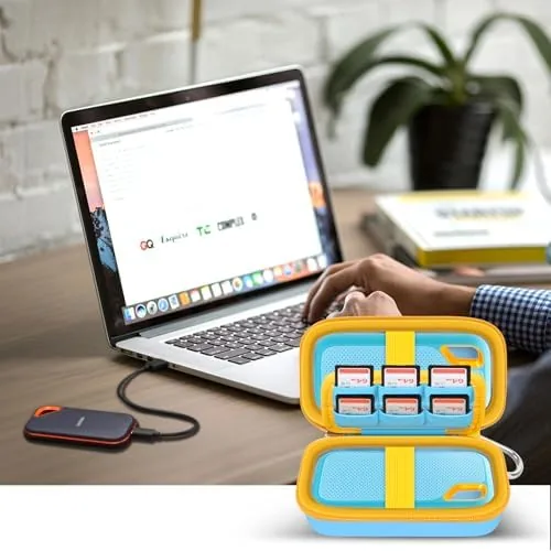 The Comecase Dual SSD Case for SanDisk Extreme Portable SSD and compared in context