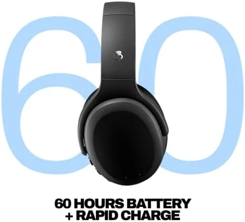 Skullcandy Crusher ANC 2 worn while working at a desk during a commute