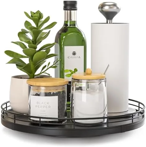 Oroyutor 10 Inch Oak Lazy Susan Review: Rotation for Real Life