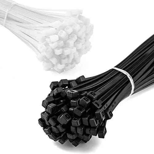 Close look at the Zip Ties Assorted Sizes 6+8+12 Inch 200 Pack in Black build quality