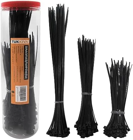 Testing the Zip Ties Assorted Sizes 6+8+12 Inch 200 Pack in Black over two weeks
