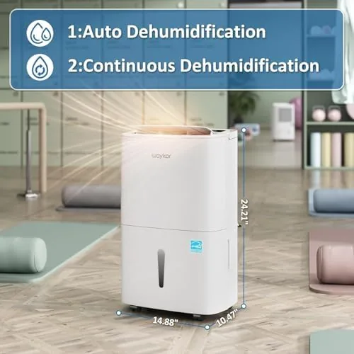 Testing the Waykar 150 Pints 2025 Energy Star Dehumidifier for Home up over two weeks