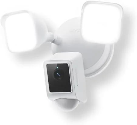 Overview of the WYZE Floodlight Camera v2, 2K HD Outdoor Security Camera with 2800 Lumens