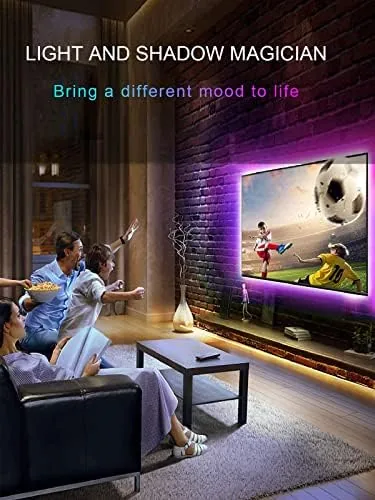The KANTUTOE TV Backlights, 13.1FT LED Lights for 32-65 Inch TV compared in context