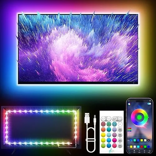 Testing the KANTUTOE TV Backlights, 13.1FT LED Lights for 32-65 Inch TV over two weeks