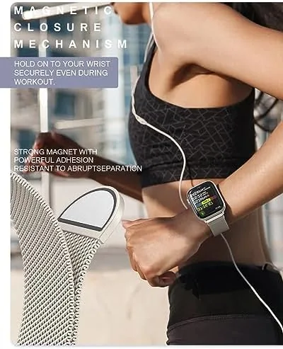 The band worn on a wrist while typing at a desk