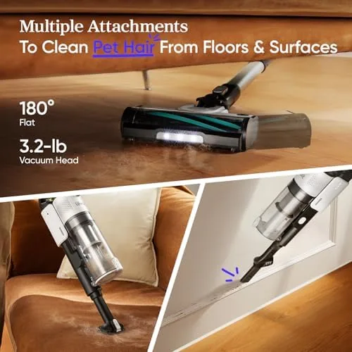 The Levoit Cordless Vacuum Cleaner, Anti-Tangle for Pet Hair, Up to in real use