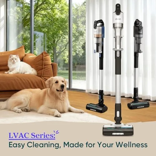 Testing the Levoit Cordless Vacuum Cleaner, Anti-Tangle for Pet Hair, Up to over two weeks