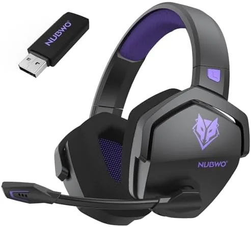 NUBWO Wireless Gaming Headset Review: Long Battery, Low Latency