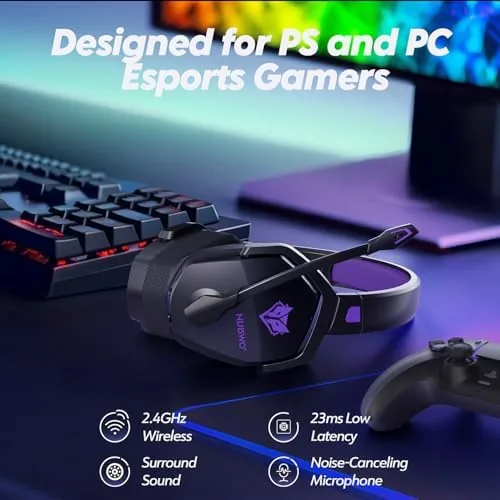 Close up of the volume wheel and control buttons on the left earcup