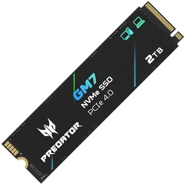 Close look at the Acer Predator GM7 2TB SSD: M.2 2280 PCIe Gen 4 build quality