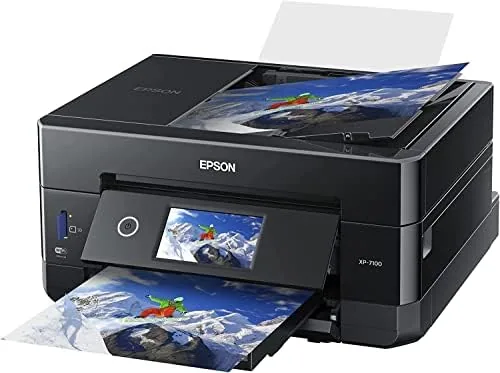 The Epson Expression Premium XP-7100 All-in-One Color Inkjet Printer - Print in real use
