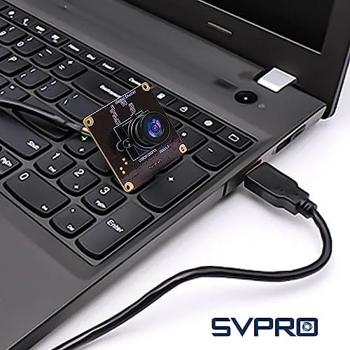 The SVPRO Global Shutter USB Camera Module 90fps High Speed Webcam in real use