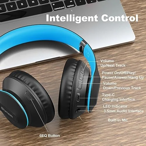 Testing the Wireless Bluetooth Headphones Over Ear V6.0 HiFi Stereo with Mic over two weeks
