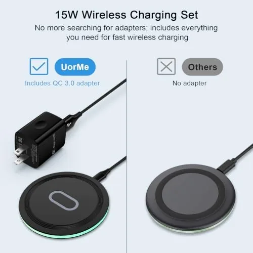 The Wireless Charger Samsung Fast Charging Pad for Samsung Galaxy S26/S25 in real use