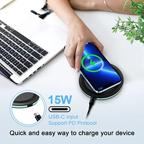Another view of the Wireless Charger Samsung Fast Charging Pad for Samsung Galaxy S26/S25