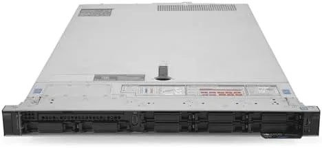 The interior of the R640 showing the processor heatsinks and memory bank