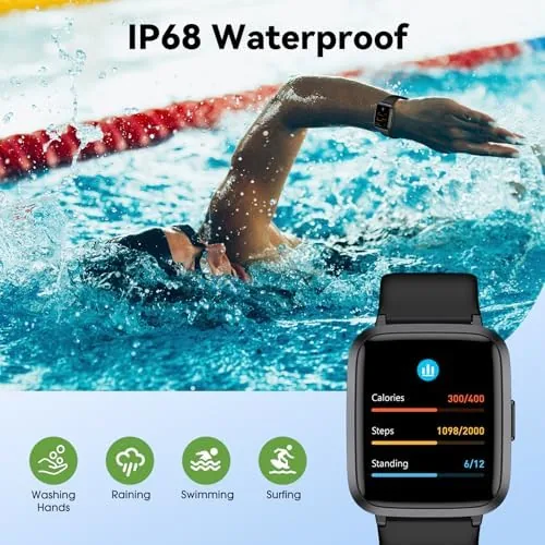 The tracker syncing step and heart rate data to the companion app