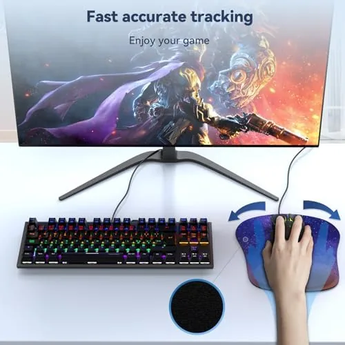 Testing the TECKNET Ergonomic Mouse Pad with Wrist Support | Soft Memory over two weeks