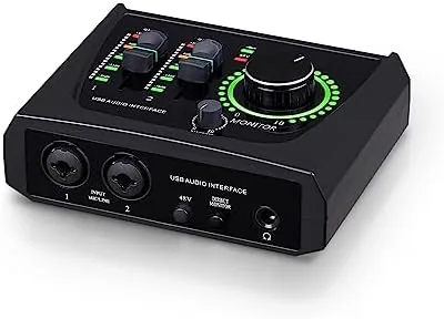 mini 2 Channel USB Audio Interface for Recording, Streaming and Podcasting, with XLR/48V Phantom Review: Tested and Rated