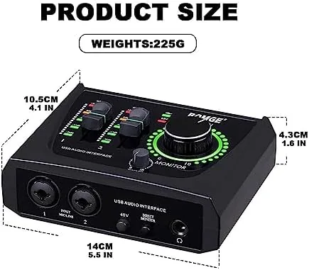 Testing the mini 2 Channel USB Audio Interface for Recording, Streaming and over two weeks