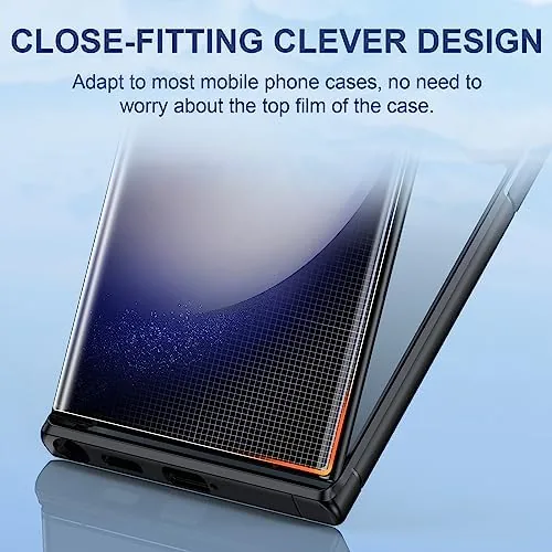 The LK 3 Pack for Samsung Galaxy S23 Ultra Screen Protector compared in context