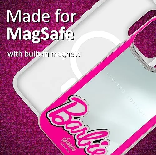 Detail shot of the Sonix x Barbie Phone Case for iPhone 15 Pro | features
