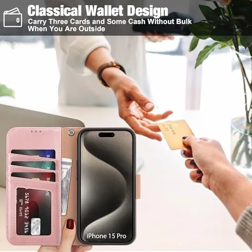 Testing the Arae Compatible with iPhone 15 Pro Case with Card Holder over two weeks