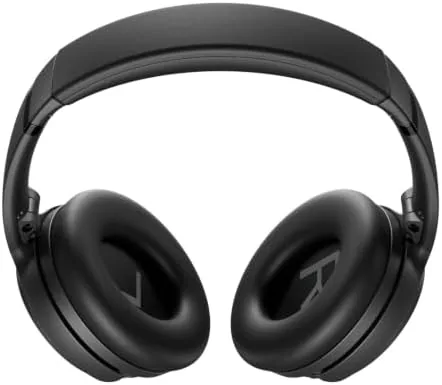 The Bose QuietComfort headphones side by side with a rival pair