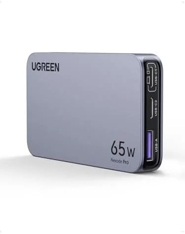 UGREEN Nexode Pro 65W GaN USB C Slim Wall Charger, 3-Port Compact Fast PPS Review: Tested and Rated