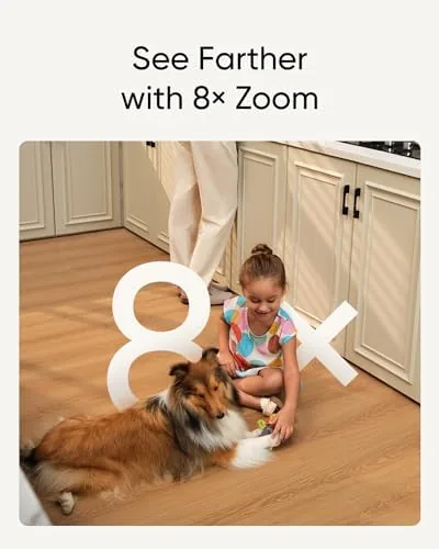 The eufy S350 app showing human and pet detection alerts
