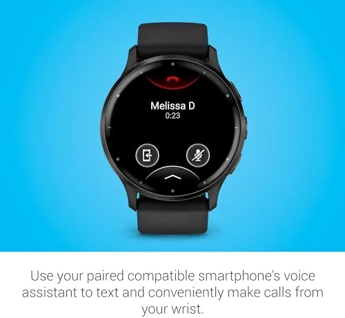 The Garmin Venu® 3, Premium Fitness Smartwatch, 45mm, Black | Body compared in context