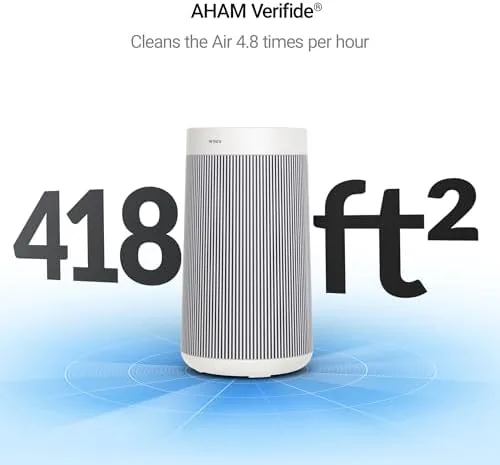 WINIX T810 next to a small tabletop air purifier