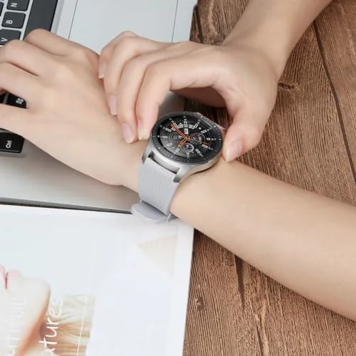 The INF Silicone Watch Band 22mm, Compatible with Samsung Galaxy Watch compared in context