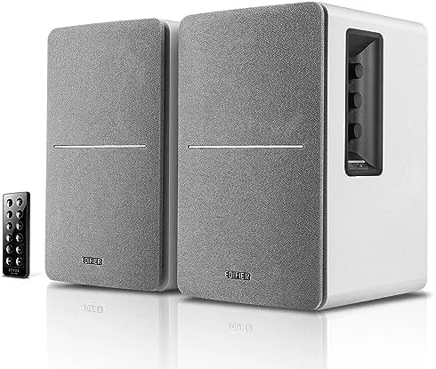 Overview of the Edifier R1280DB Powered Bluetooth Bookshelf Speakers - Optical Input