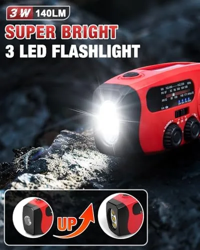 Close look at the Emgykit Hand Crank Radio with AM/FM/NOAA Weather Band,for Emergencies | build quality