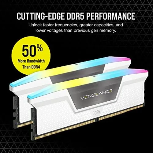 The RGB light bar glowing inside a tempered glass PC case