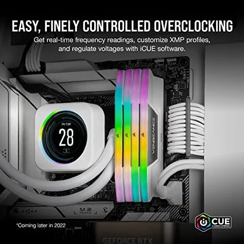 Three DDR5 kits side by side comparing heatspreader designs