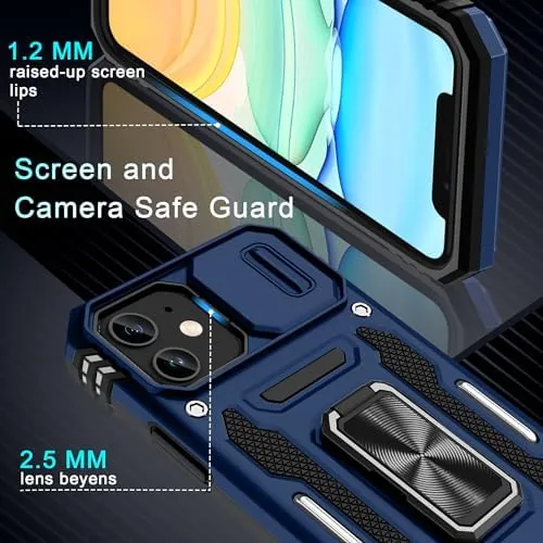 Another view of the DEERLAMN Case for iPhone 11 with Slide Camera Cover+Screen Protector(2